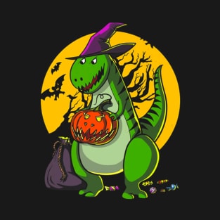Pumpkin Dinosaur T-Shirt