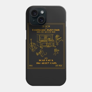 Cat-Deco Jazz Show Phone Case