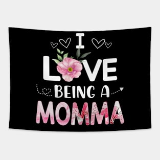 i love being a momma Tapestry