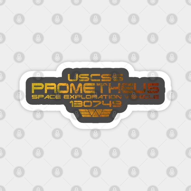 USCSS PROMETHEUS Magnet by Creatum