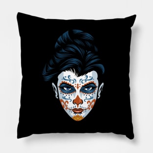 Mexican Woman Pillow