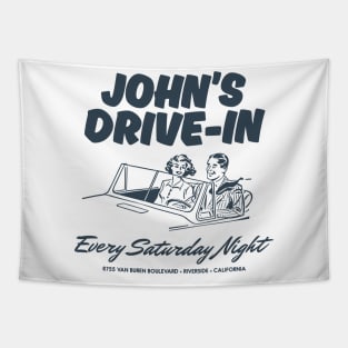 John's Drive In Tapestry