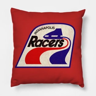 Retro Indianapolis Racers Hockey Pillow