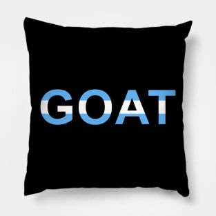 GOAT Flag Argentina Messi Pillow