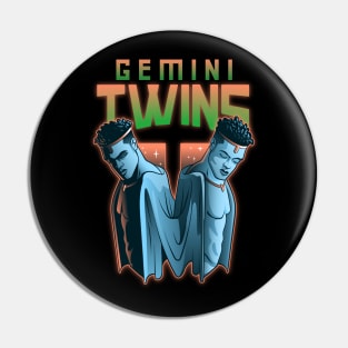 Gemini Twins Pin