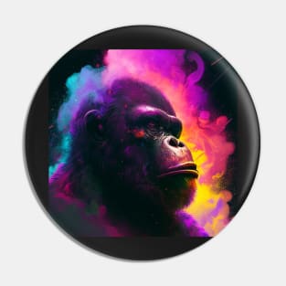 Psychedelic  Gorilla 03 Pin