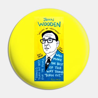 John Wooden Pin