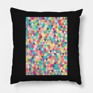 Colourful Geometry Pillow