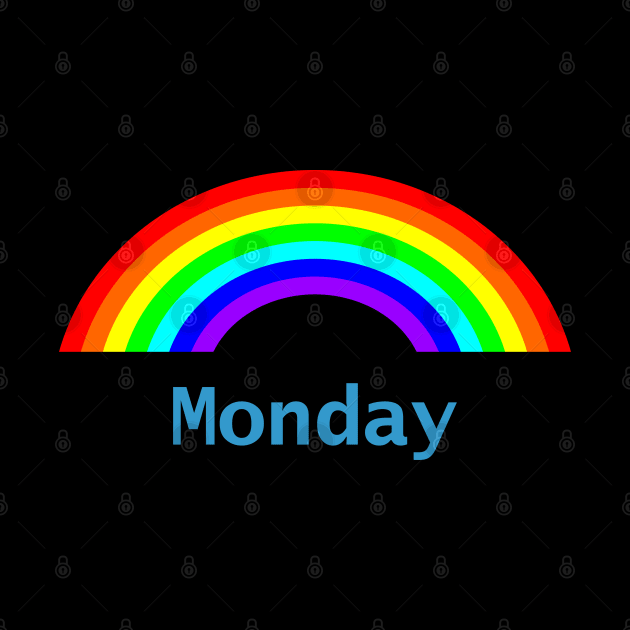 Monday Rainbow by ellenhenryart