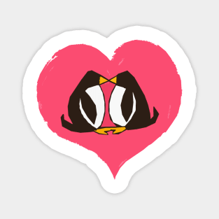 Kissing Penguins Magnet