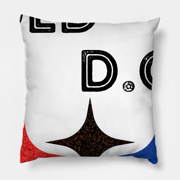 Old DC DMV Pillow by Ampire Media 