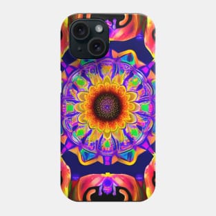 Sunflower Mandala Phone Case