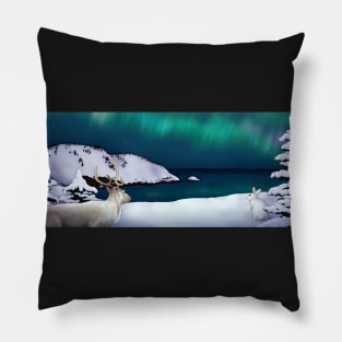 Northern lights Pillow