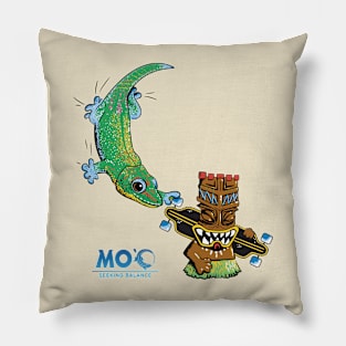 Gecko Thief Tiki God Rider Pillow