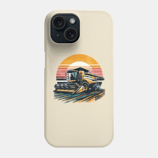 Combine Harvesters Phone Case by Vehicles-Art