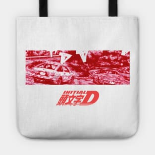 Initial D Red Turn Tote