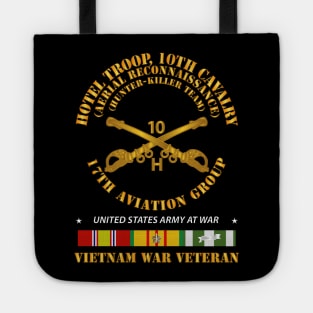 H Troop 10th Cav Regt - Hunter Kill w Cav Br - VN SVC Tote