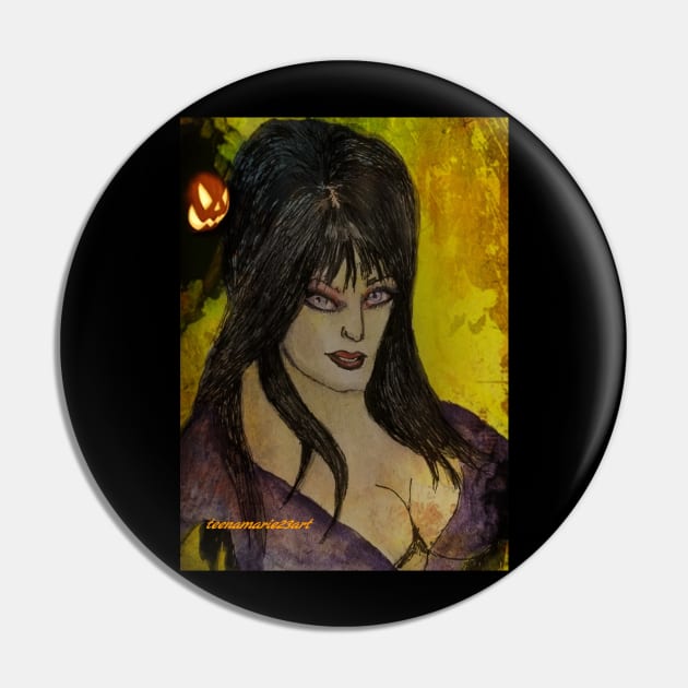 Halloween Pin by teenamarie23art