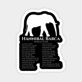 Hannibal Barca World Tour Magnet