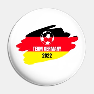 Support Germany Team 2022 Pin