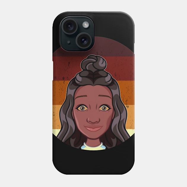 Black Girl Magic - Black Teen Girl Gift Phone Case by Rabie