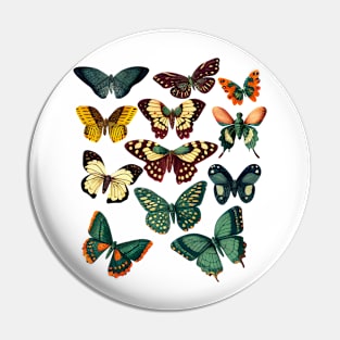 Vintage Butterflies Pin