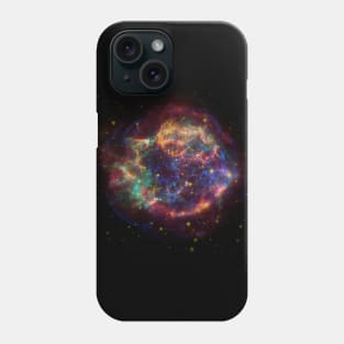 The Cassiopeia A Supernova Remnant Phone Case