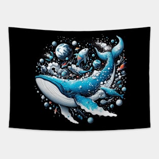 Blue Whale . Tapestry