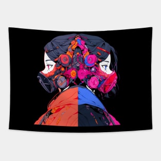 Two Face Sister Tapestry