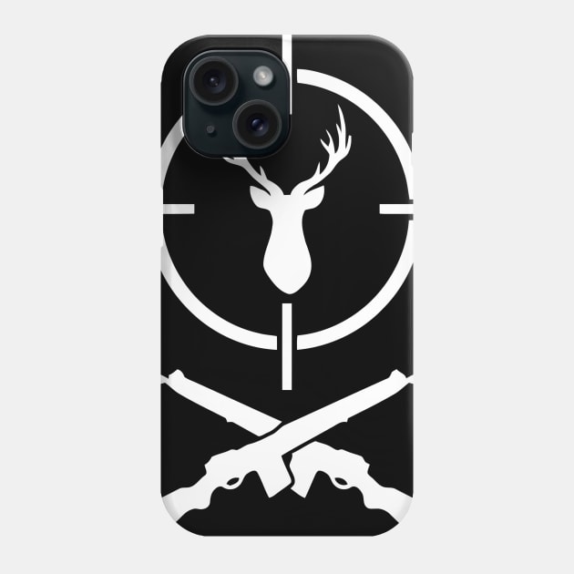 Deer Head Target Phone Case by Ramateeshop