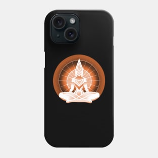 Aura Orange Meditation 06 Phone Case