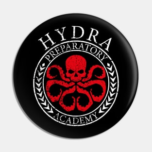 Hydra School logo - New World Order Pin