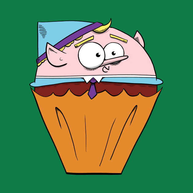 Elf Cupcake by Fool King Media