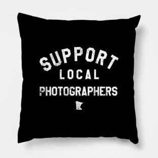 Support Local Photographers Pillow