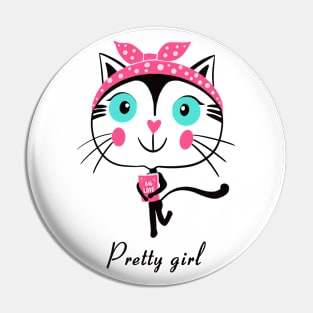 Pretty girl Pin