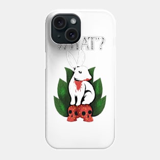 What? Strawberry Rabbit Phone Case