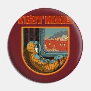 Visit Mars Pin