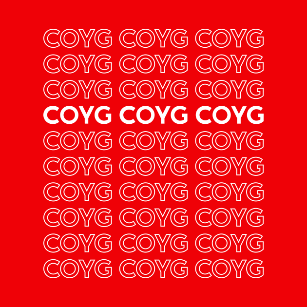 COYG COYG COYG (White) by truffela