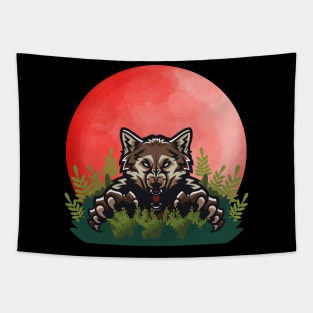 Big Bad Wolf Tapestry