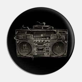 Dela The Radio Soul Pin