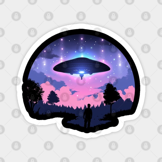ufo Magnet by skatermoment