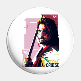 Tom Cruise Pop Art Pin