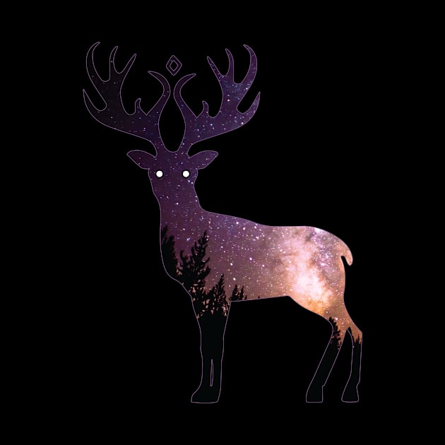 Otherworld Mythos Stag by Juniper for Ripple Design