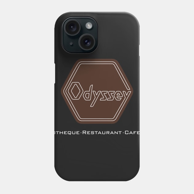 Odyssey Discotheque - Restaurant - Cafeteria Phone Case by huckblade