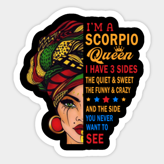 Scorpio Queens Are Born In October 23 November 21 Birthday Black Zodiac Girls Birthday Black Women Sticker Teepublic Scorpio Queens Are Born In October 23 November 21 Birthday Black Zodiac Girls Birthday Black Women Sticker Teepublic