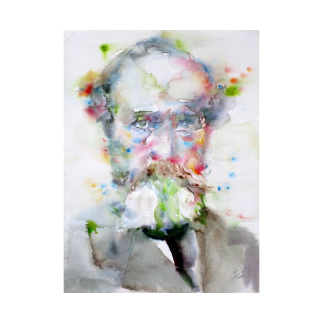 WILLIAM JAMES watercolor portrait .2 by lautir