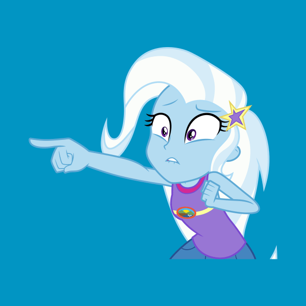 Camper Trixie pointing by CloudyGlow