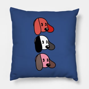 Doggo Trio Pillow