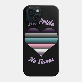 All Pride No Shame - Intersex Flag Phone Case