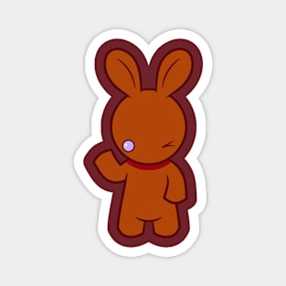 Wink Rabbit 7 Magnet